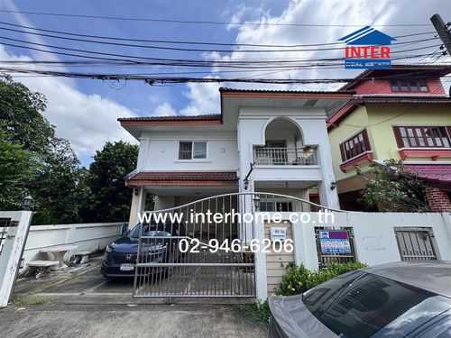 บ้านเดี่ยว 2 ชั้น 53.2 ตร.ว. หมู่บ้านราณี7 แยกสวนสยาม ซอยสวนสยาม24 แยก10 ถนนรามอินทรา ถนนเสรีไทย เขตคันนายาว กรุงเทพมหานคร