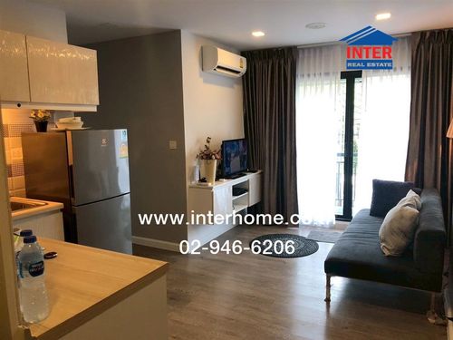 Condominium 44.23 sq m. Pause Sukhumvit 103 Condominium near BTS Udomsuk, Soi Udomsuk 7, Sukhumvit Road, Udomsuk Road, Phra Khanong District, Bangkok