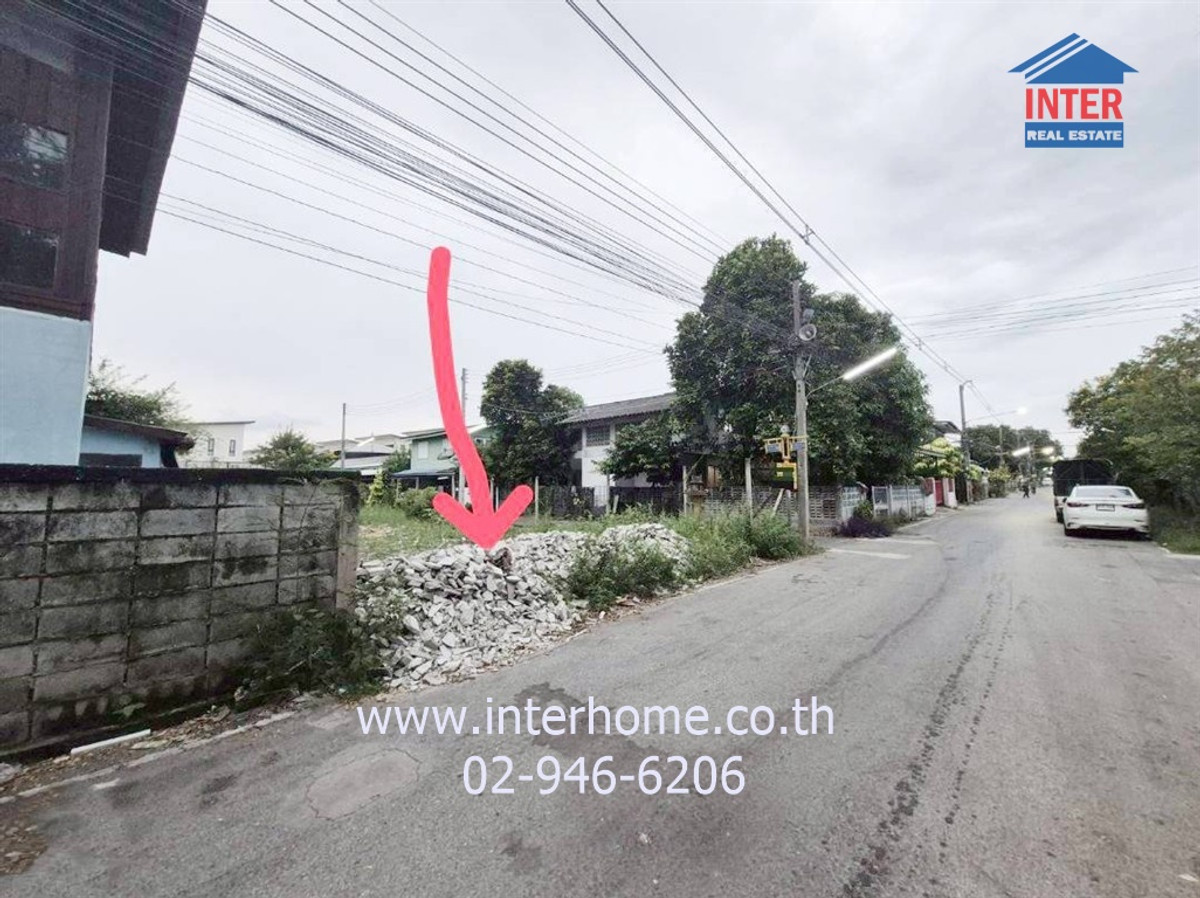 ที่ดินเปล่า 165 ตร.ว. ที่ดิน ซอยสะอาดพัฒนา ใกล้วัดเขียนเขตอารามหลวง ถนนรังสิต-นครนายก ธัญบุรี ปทุมธานี – รูปที่ 3