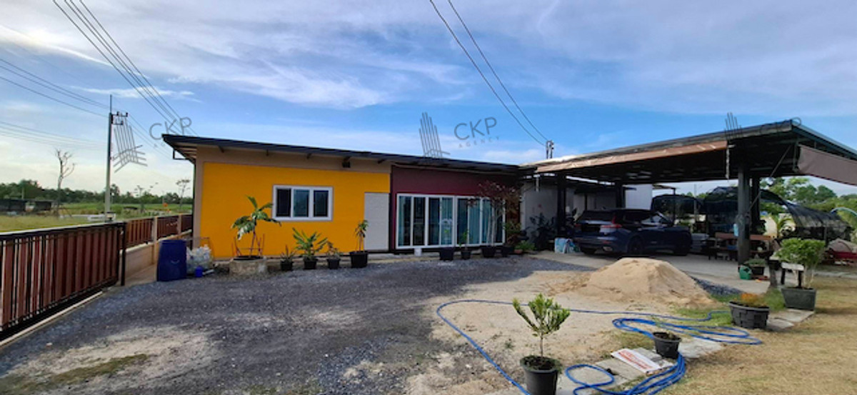 L260028 | House and land, Baan Suan Mai Ngam Project, Khlong 15, with mixed garden, sprinkler system, have water and electricity. – รูปที่ 2