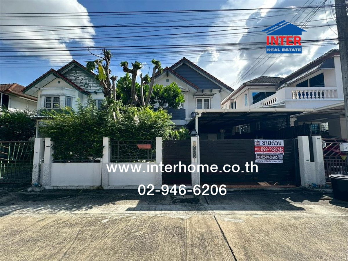 2-story detached house, 44.8 sq m, Sireen House Watcharapol Village. Soi Ruammit Phatthana, Intersection 10, Watcharaphon Road, Sukhaphiban 5 Road, Bang Khen District, Bangkok 2-story detached house, 44.8 sq m, Sireen House Watcharapol Village. Soi Ruammit Phatthana, Intersection 10, Watcharaphon Road, Sukhaphiban 5 Road, Bang Khen District, Bangkok