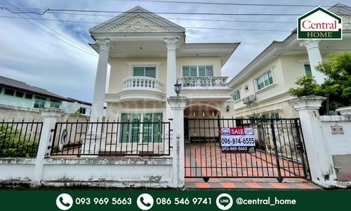 Single house, Nirun Ville, 8 houses, near the Yellow Line, Si Udom Station.