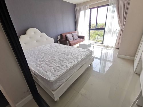 (รหัส SM1540) ขายคอนโด Casa france @ abac bangna คาซ่า ฟรานซ์ แอท เอแบค บางนา พร้อมเฟอร์ครบ แอร์ ทีวี ตู้เย็น เครื่องทำน้ำอุ่น