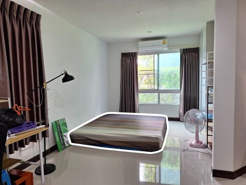 (รหัส SM1539) ขายคอนโด V condo ( วี คอนโด ) เฟอร์นิเจอร์และเครื่องใช้ไฟฟ้าในห้องครบครัน