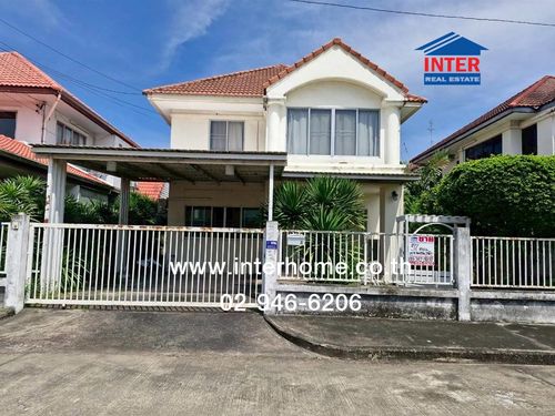 2-story detached house, 57 sq m, Sammakorn Village, Minburi 2, Soi Sam Wa 20, Sukwinthawong Road, Sam Wa Road, Khlong Sam Wa District, Bangkok