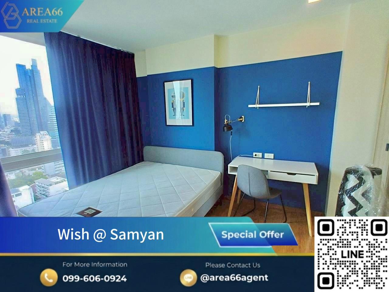 🔥 Urgent sale❗️ Condo Wish @ Samyan, potential location on Si Phraya Road, in the heart of the city, near MRT Samyan. 🔥 Urgent sale❗️ Condo Wish @ Samyan, potential location on Si Phraya Road, in the heart of the city, near MRT Samyan.