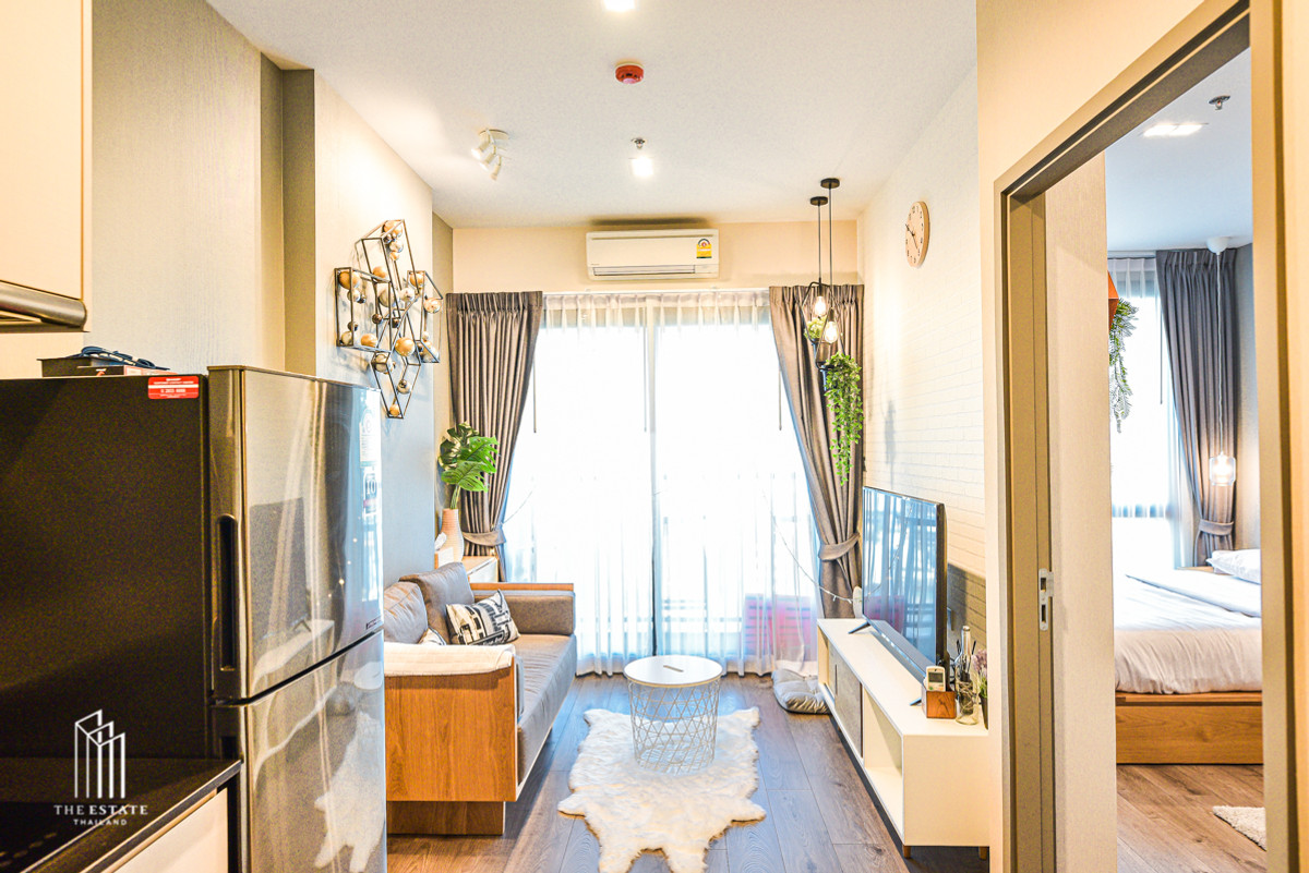 For rent Whizdom Avenue Ratchada-Ladprao ตกแต่งได้อย่างน่าอยู่และลงตัว ชั้นสูง ทิศเหนือ ติด MRT ลาดพร้าว @19,000 Baht 