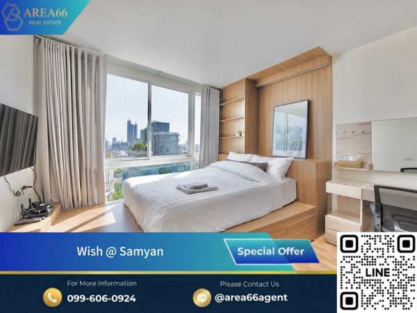 🔥 Nice condo for sale ❗️ Beautifully decorated, good mood, already happy Wish @ Samyan