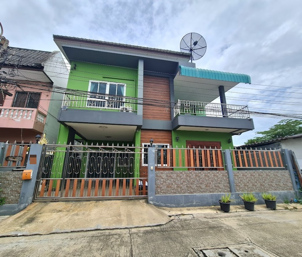 ขายบ้านเดี่ยวสมุทรปราการ อำเภอเมือง มี 2 ชั้น 51 ตร.ว. ใกล้รถไฟฟ้าสายลวด  – รูปที่ 2