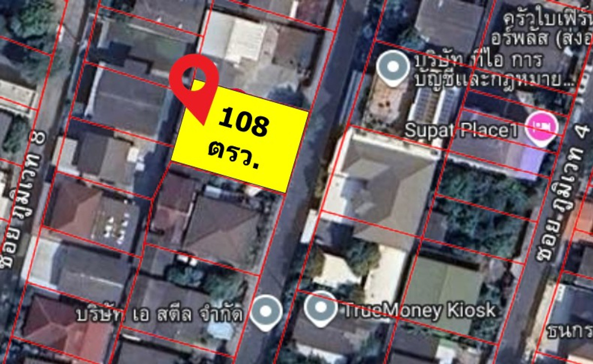 Land for sale at Pak Kret Intersection Soi Chaengwattana-Pak Kret 10 near #Major Hollywood Pak Kret #Vibharam Pak Kret Hospital #Central Chaengwattana #Muang Thong Thani #Chaengwattana Government Center – รูปที่ 2
