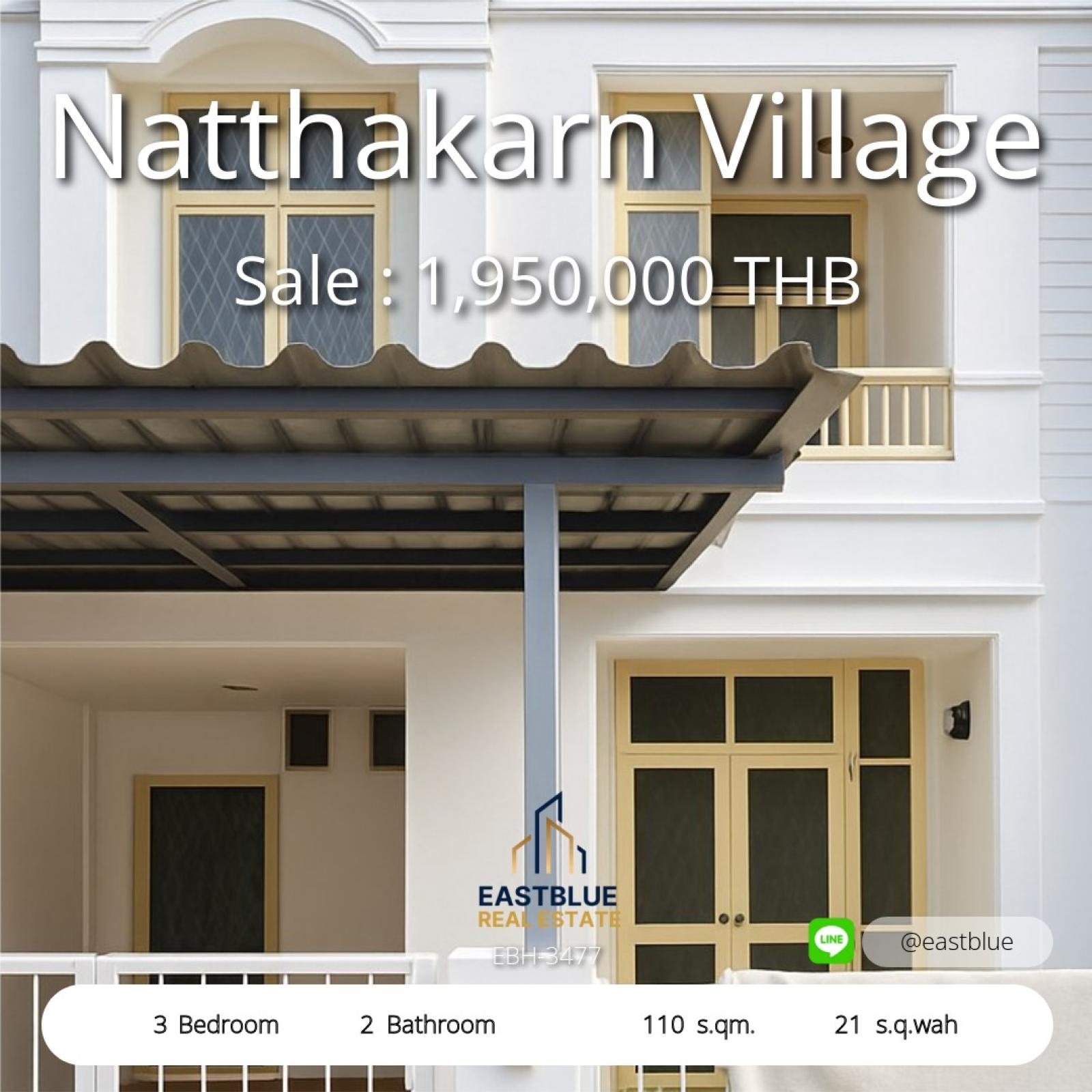Affordable 3-Bed Townhome in Natthakarn Village - Prime Sai Mai Location Close to BTS & Major Shopping - Safe, Secure & Move-In Ready! 0642748883 Affordable 3-Bed Townhome in Natthakarn Village - Prime Sai Mai Location Close to BTS & Major Shopping - Safe, Secure & Move-In Ready! 0642748883