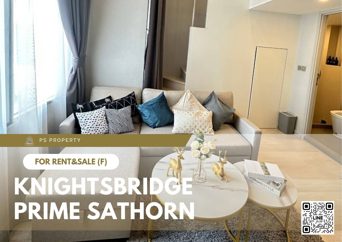 ให้เช่า ✨ Knightsbridge Prime Sathorn ✨ ห้อง DUPLEX เฟอร์นิเจอร์ และ เครื่องใช้ไฟฟ้าครบ ให้เช่า ✨ Knightsbridge Prime Sathorn ✨ ห้อง DUPLEX เฟอร์นิเจอร์ และ เครื่องใช้ไฟฟ้าครบ