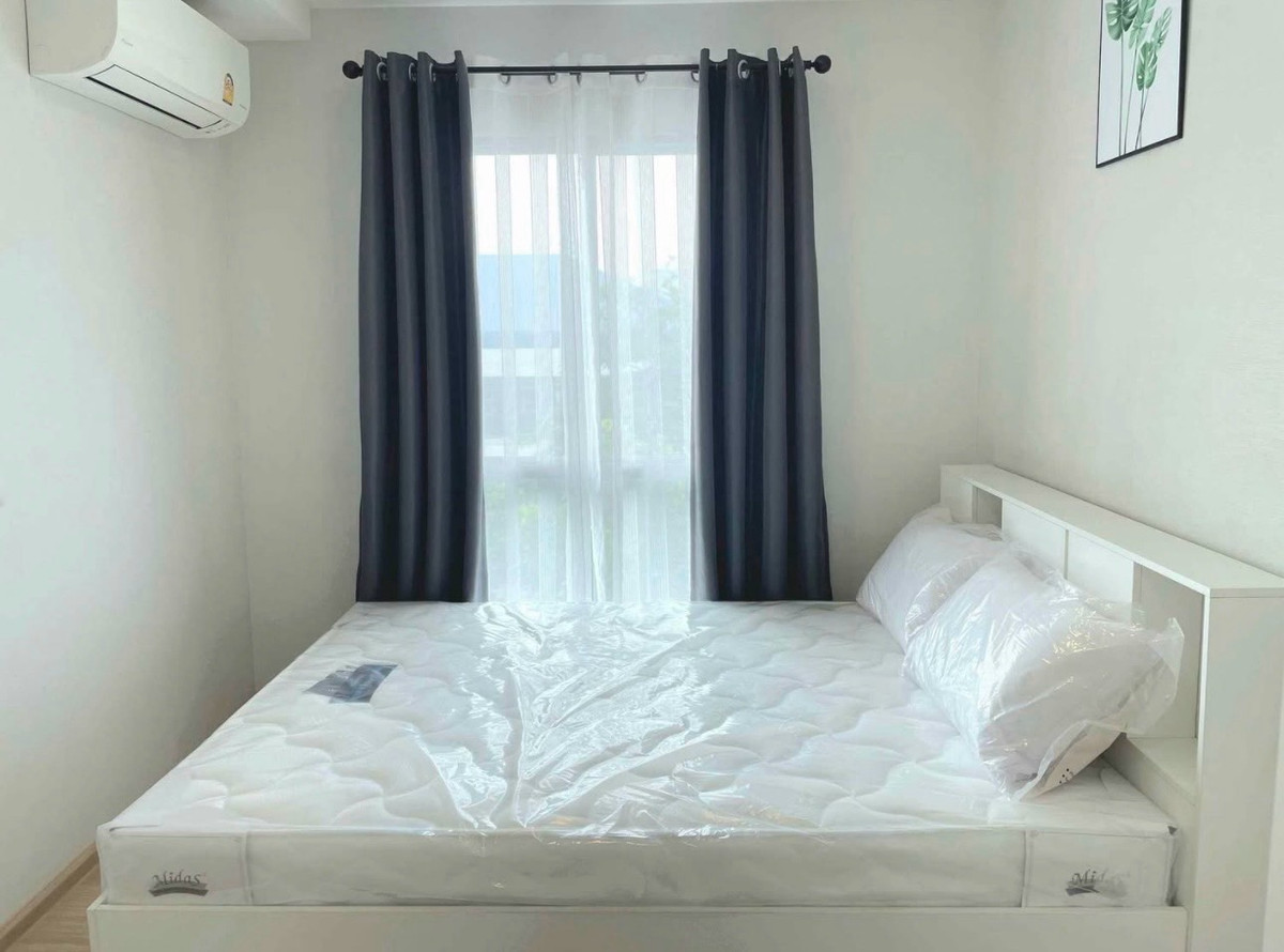Urgent sale Plum Condo Mix Chaengwattana, decorated room, ready to move in. Condo next to the BTS