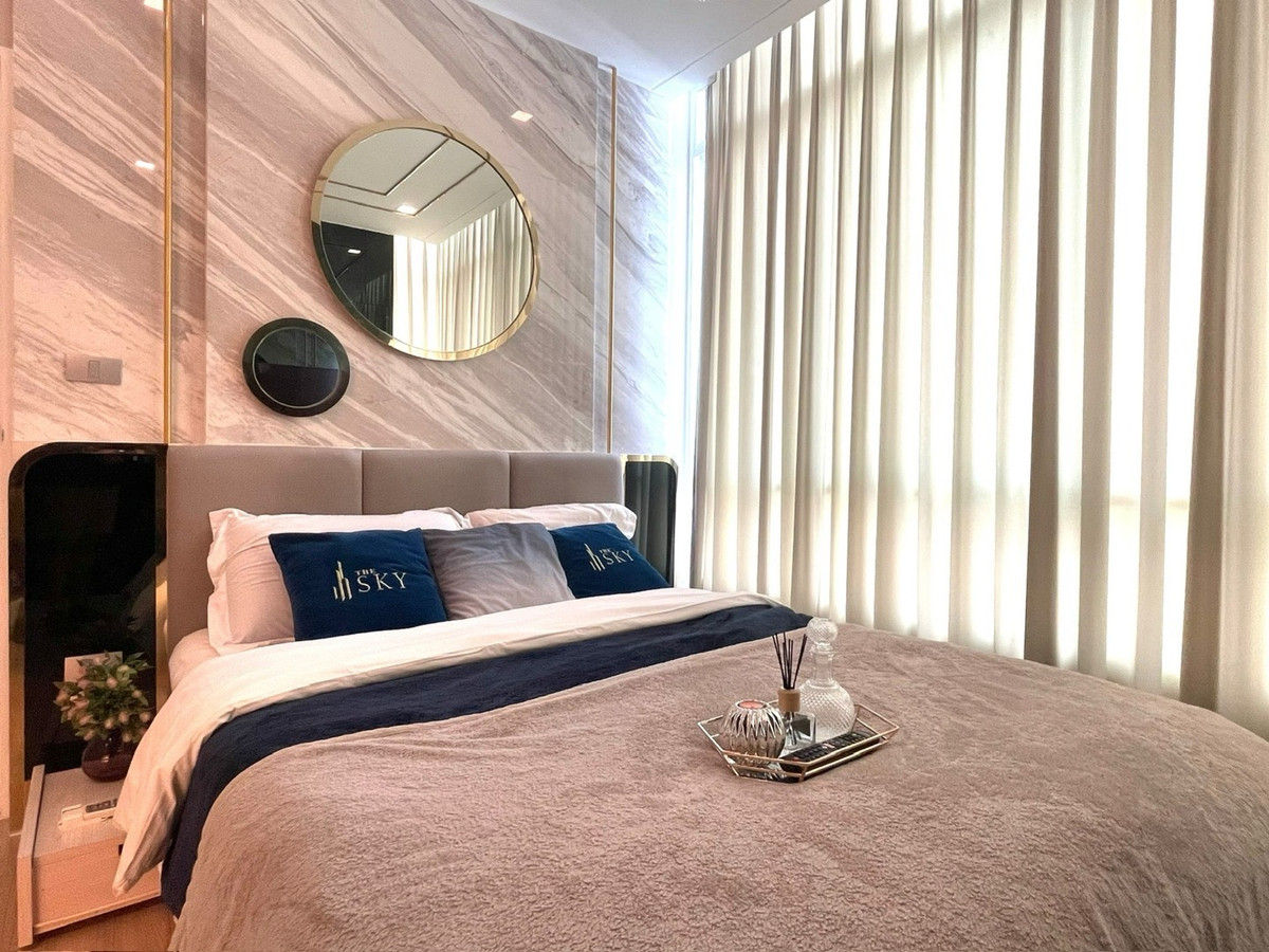🔥Urgent Sale🔥 The Sky Sukhumvit: Beautifully decorated, fully furnished, ready to move in, near BTS Udomsuk.