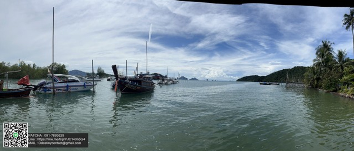 Land for sale with title deed, beautiful plot next to the sea, along the beach, beautiful atmosphere. – รูปที่ 4