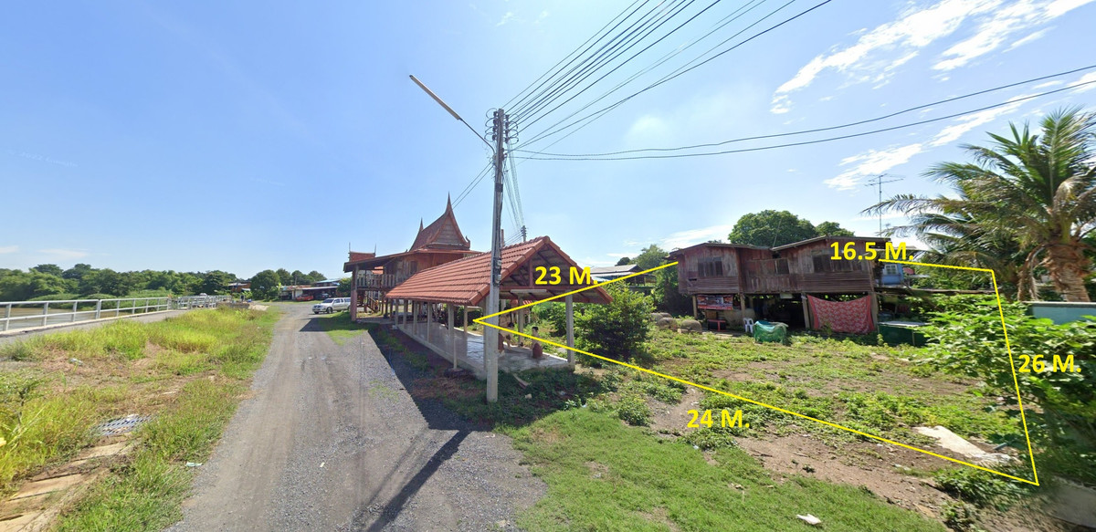 95058 - ขาย/ให้เช่าที่ดิน ติดแม่น้ำป่าสัก 120 ตร.ว. ใกล้หมู่บ้านอรัญญิก จ.พระนครศรีอยุธยา 95058 - ขาย/ให้เช่าที่ดิน ติดแม่น้ำป่าสัก 120 ตร.ว. ใกล้หมู่บ้านอรัญญิก จ.พระนครศรีอยุธยา