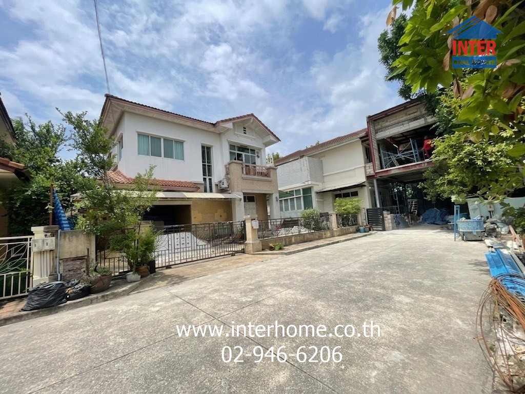 2-story detached house, 62.9 sq m, Parinyada Village. Kaset-Nawamin Chamchan, Soi Nawamin 111, Intersection 4 (Soi Chamchan), Kaset-Nawamin Road, Nawamin Road, Bueng Kum District, Bangkok 2-story detached house, 62.9 sq m, Parinyada Village. Kaset-Nawamin Chamchan, Soi Nawamin 111, Intersection 4 (Soi Chamchan), Kaset-Nawamin Road, Nawamin Road, Bueng Kum District, Bangkok