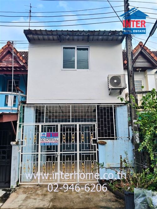 Townhouse, 2 floors, 17 sq m, Phong Sirichai Village 4. Soi Phetkasem 81, Phetkasem Road, Macharoen Road, Phutthamonthon Sai 4 Road, Nong Khaem District, Bangkok