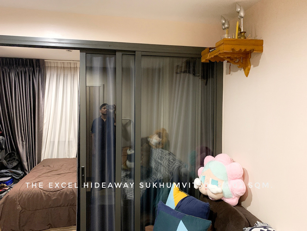 🎉Selling at a very special price, The Excel Hideaway Sukhumvit 50, room in good condition, lives in it, takes good care of it. 🎉Selling at a very special price, The Excel Hideaway Sukhumvit 50, room in good condition, lives in it, takes good care of it.