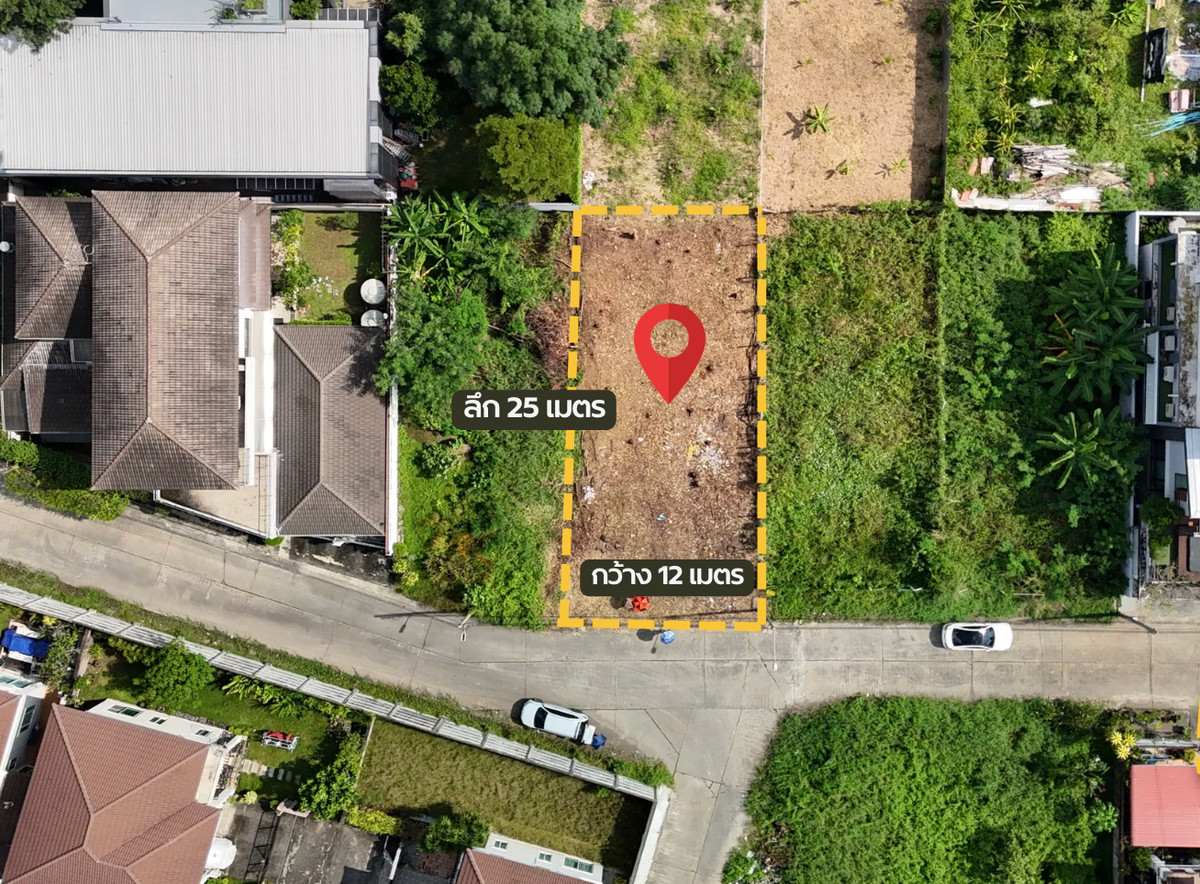 Land for sale, already filled in, Muang Thong Thani, Project 6, Zone D, Soi D2, area 75 square wah, width 12 meters, depth 25 meters. Land for sale, already filled in, Muang Thong Thani, Project 6, Zone D, Soi D2, area 75 square wah, width 12 meters, depth 25 meters.