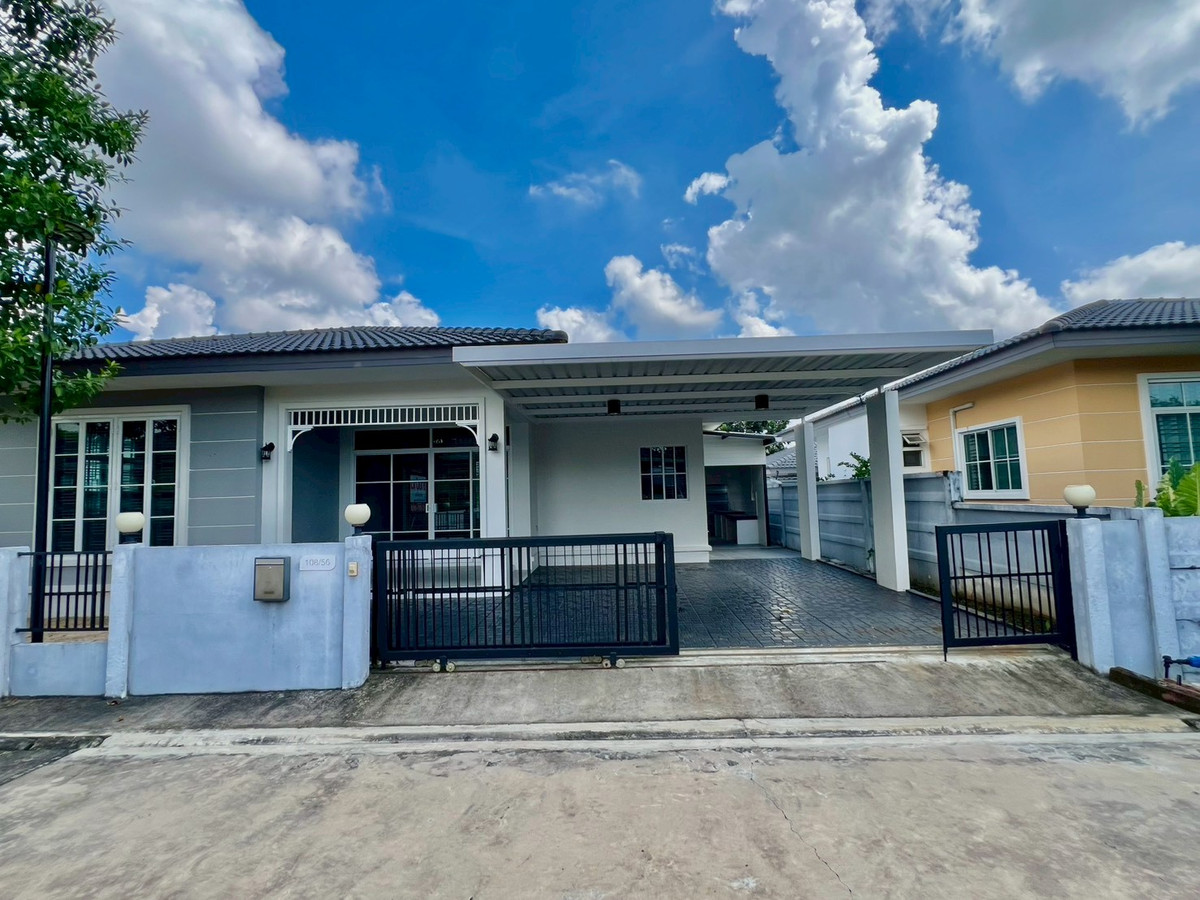 94864 - Single-storey detached house for sale, behind PORNBHIROM Mab Kha, Nikompattana, Rayong Province.