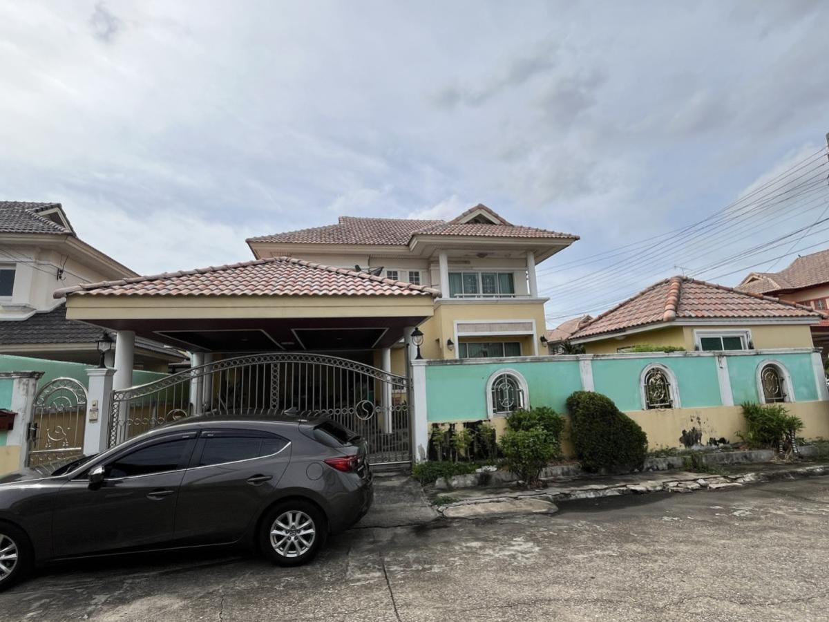 For Sale House , Bhudhani Village , corner unit , Bang Krathuek , Sam Phran , Nakhon Pathom , CX-135524 For Sale House , Bhudhani Village , corner unit , Bang Krathuek , Sam Phran , Nakhon Pathom , CX-135524