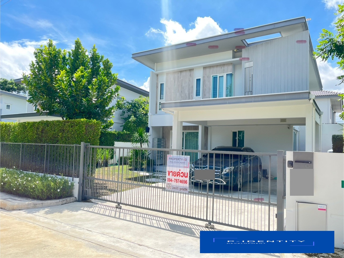 Urgent sale, 2-story detached house, good location in front of the garden, near the clubhouse, at a great price, excellent condition, only 2 years old, at the Prueklada project, Ramindra Expressway-Chatuchot (Prueklada Ramindra Expressway-Chatuchot), good Urgent sale, 2-story detached house, good location in front of the garden, near the clubhouse, at a great price, excellent condition, only 2 years old, at the Prueklada project, Ramindra Expressway-Chatuchot (Prueklada Ramindra Expressway-Chatuchot), good