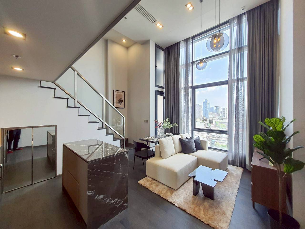 CONNER Ratchathewi — Super Luxury Condo in the heart of Ratchathewi, near BTS, only 200 m. Loft, 1 bedroom, 1 bathroom | 34.97 sq m. | 9th floor | National Stadium view Sold fully furnished, Fully Furnished + electrical appliances. CONNER Ratchathewi — Super Luxury Condo in the heart of Ratchathewi, near BTS, only 200 m. Loft, 1 bedroom, 1 bathroom | 34.97 sq m. | 9th floor | National Stadium view Sold fully furnished, Fully Furnished + electrical appliances.