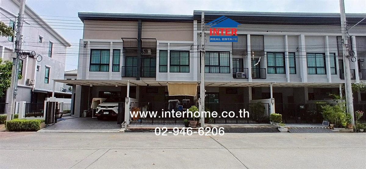ทาวน์โฮม 2 ชั้น 21.3 ตร.ว. หมู่บ้านไทม์โฮม2 สวนหลวง-อ่อนนุช ซอยกาญจนาภิเษก44/1 ถนนกาญจนาภิเษก ถนนมอเตอร์เวย์ เขตประเวศ กรุงเทพมหานคร – รูปที่ 2