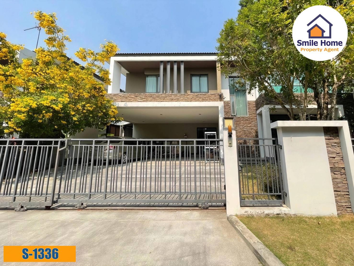 Single house for sale, The Grand Bangna-Wongwaen, Phase 2, On Nut Ring Road, Prawet.