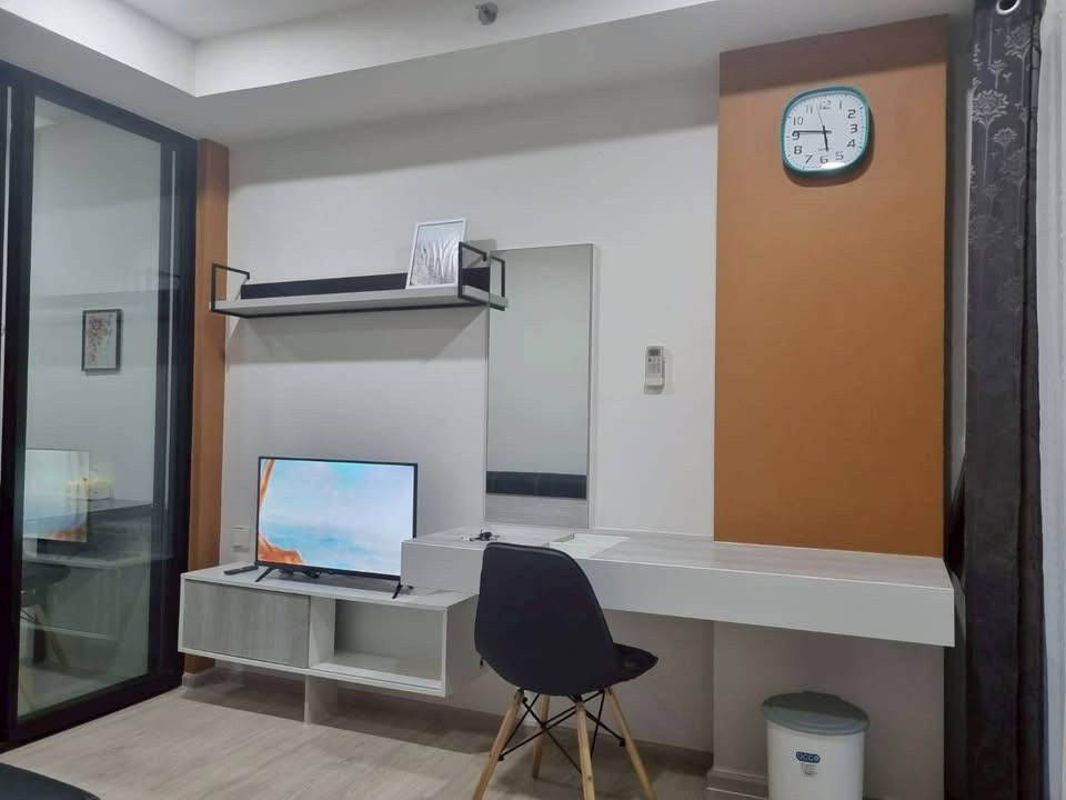 For rent, Escent Ville Chiang Mai, size 28 sq m, 6th floor, next to Central Festival.
