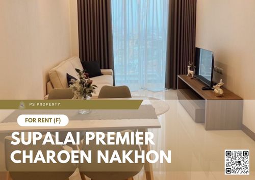 ให้เช่า ✨ Supalai Premier Charoen Nakhon ✨ ใกล้ BTS กรุงธนบุรี เฟอร์นิเจอร์ และ เครื่องใช้ไฟฟ้าครบ 