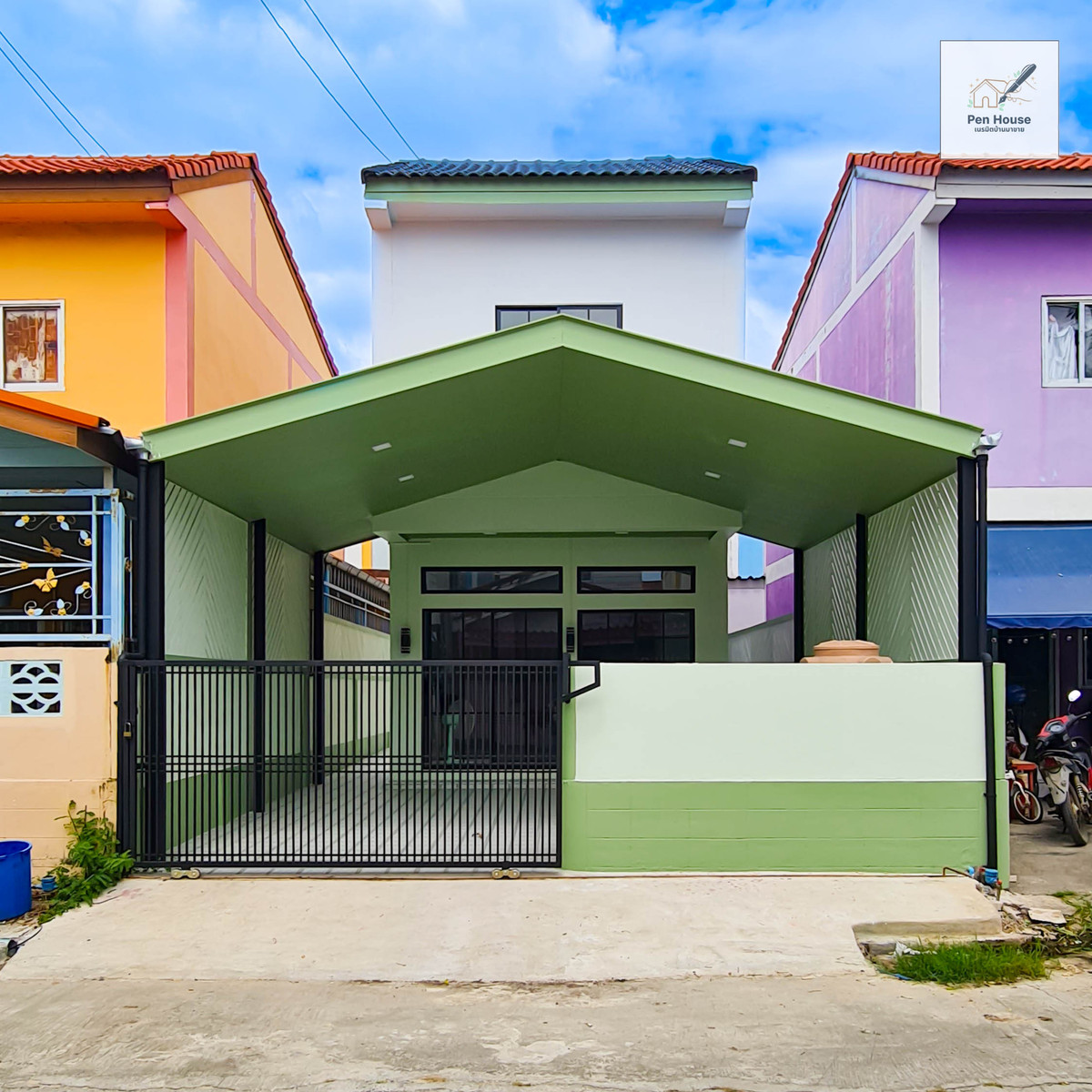 ขาย บ้านเดี่ยว 2ชั้น ย่านหนองจอก รีโนเวทใหม่ แถมเฟอร์ฯจัดเต็ม มบ.อมรทรัพย์ ถ.อยู่วิทยา16 หนองจอก สุวินทวงศ์ พร้อมอยู่