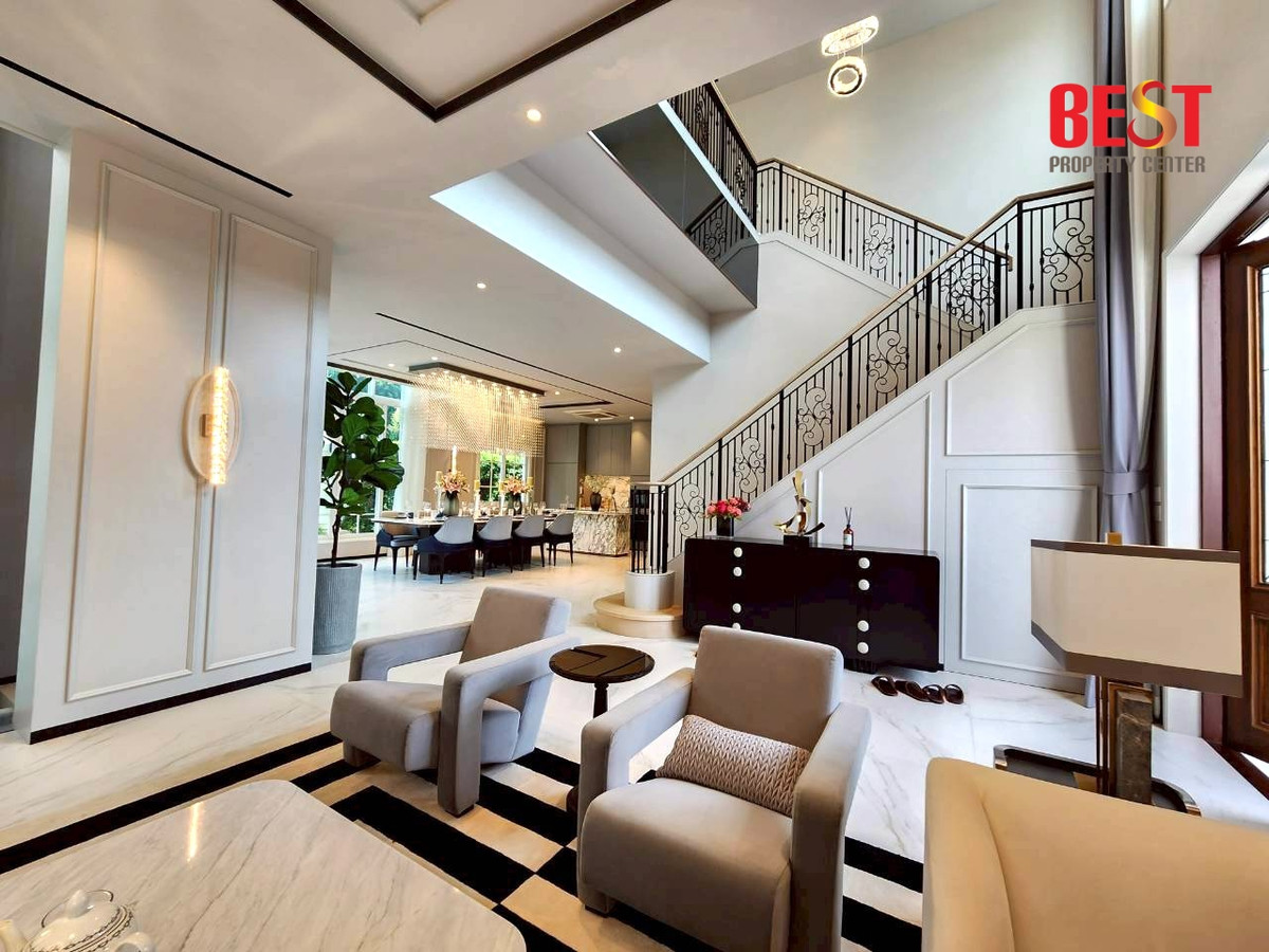 ขายบ้านใหม่ มือหนึ่ง The Grand ปิ่นเกล้า – กาญจนาฯ คฤหาสน์หรู พร้อมสระว่ายน้ำส่วนตัว ติดถนนใหญ่ ใกล้ The Mall บางแค – รูปที่ 2