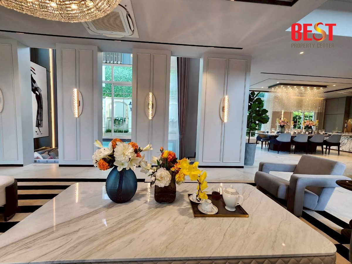 ขายบ้านใหม่ มือหนึ่ง The Grand ปิ่นเกล้า – กาญจนาฯ คฤหาสน์หรู พร้อมสระว่ายน้ำส่วนตัว ติดถนนใหญ่ ใกล้ The Mall บางแค – รูปที่ 4