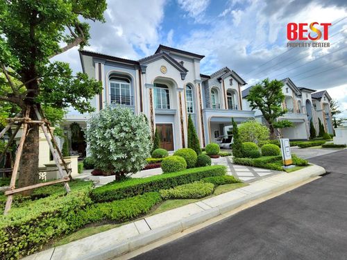 ขายบ้านใหม่ มือหนึ่ง The Grand ปิ่นเกล้า – กาญจนาฯ คฤหาสน์หรู พร้อมสระว่ายน้ำส่วนตัว ติดถนนใหญ่ ใกล้ The Mall บางแค