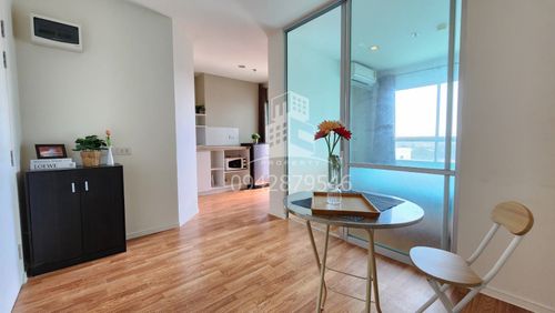 Condo for sale Lumpini Ville Nakhon In - River View, size 26 sq m, Building A, 9th floor, sold with tenant.