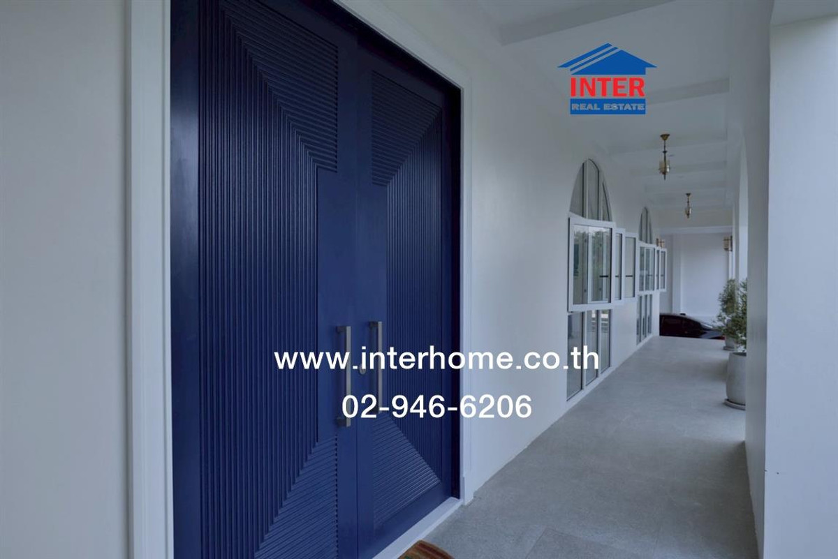 บ้านเดี่ยว 2 ชั้น 257.4 ตร.ว. หมู่บ้านมณีรินทร์เลค แอนด์พาร์ค ถนนหมายเลข345 ถนนราชพฤกษ์ เมืองปทุมธานี ปทุมธานี – รูปที่ 2