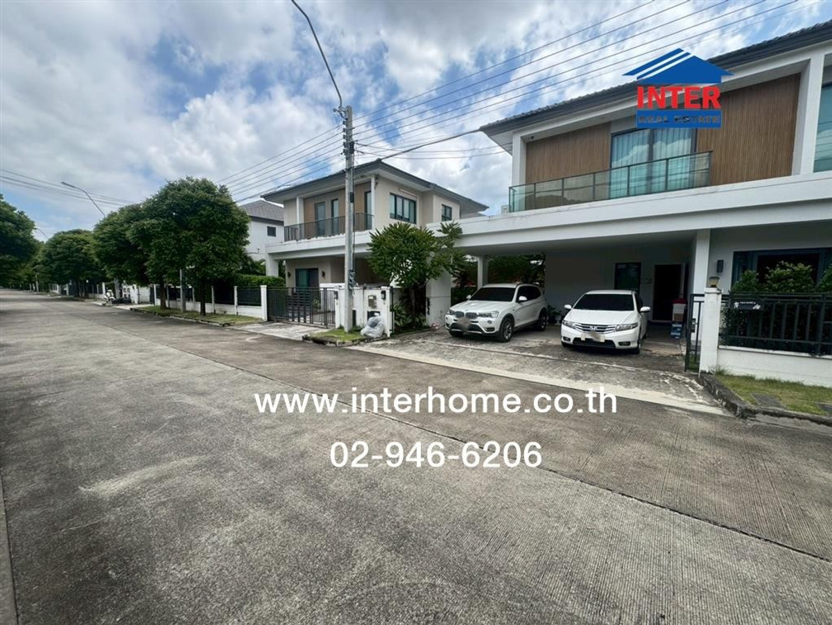 บ้านเดี่ยว 2 ชั้น 61.2 ตร.ว. หมู่บ้านเซนโทร วงแหวน-จตุโชติ ซอยวงศกร1 ถนนคู่ขนานกาญจนาภิเษก(3902) ถนนหทัยราษฎร์ เขตคลองสามวา กรุงเทพมหานคร – รูปที่ 2