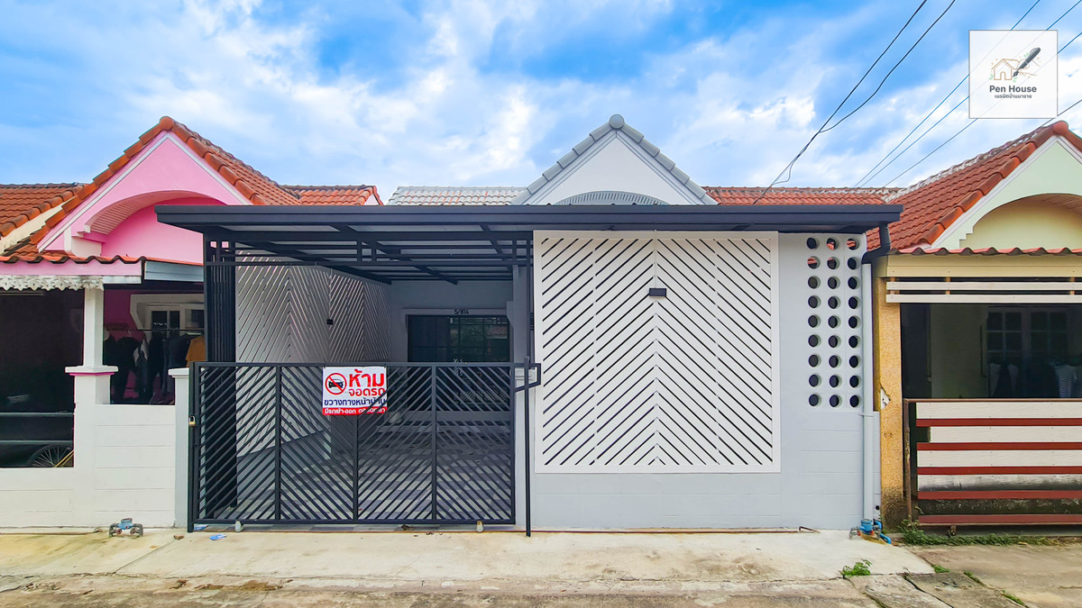 ขาย บ้านเดี่ยว 1ชั้น ย่านหนองจอก เลียบวารี มบ.นันทวัน5 ถ.เลียบวารี11 คู้ขวา รีโนเวทใหม่ ต่อเติมเต็ม พร้อมอยู่