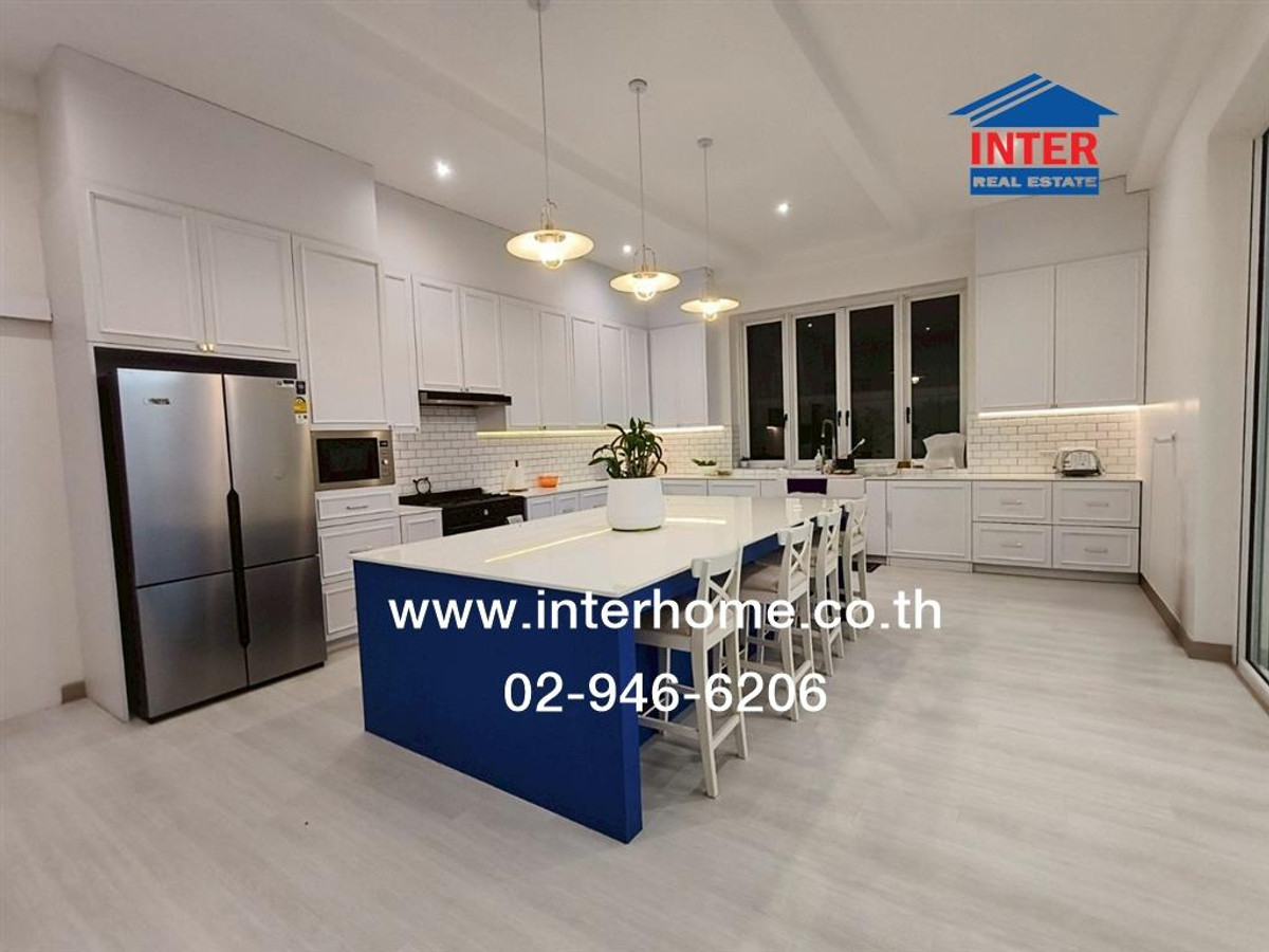 บ้านเดี่ยว 2 ชั้น 257.4 ตร.ว. หมู่บ้านมณีรินทร์เลค แอนด์พาร์ค ถนนหมายเลข345 ถนนราชพฤกษ์ เมืองปทุมธานี ปทุมธานี – รูปที่ 3
