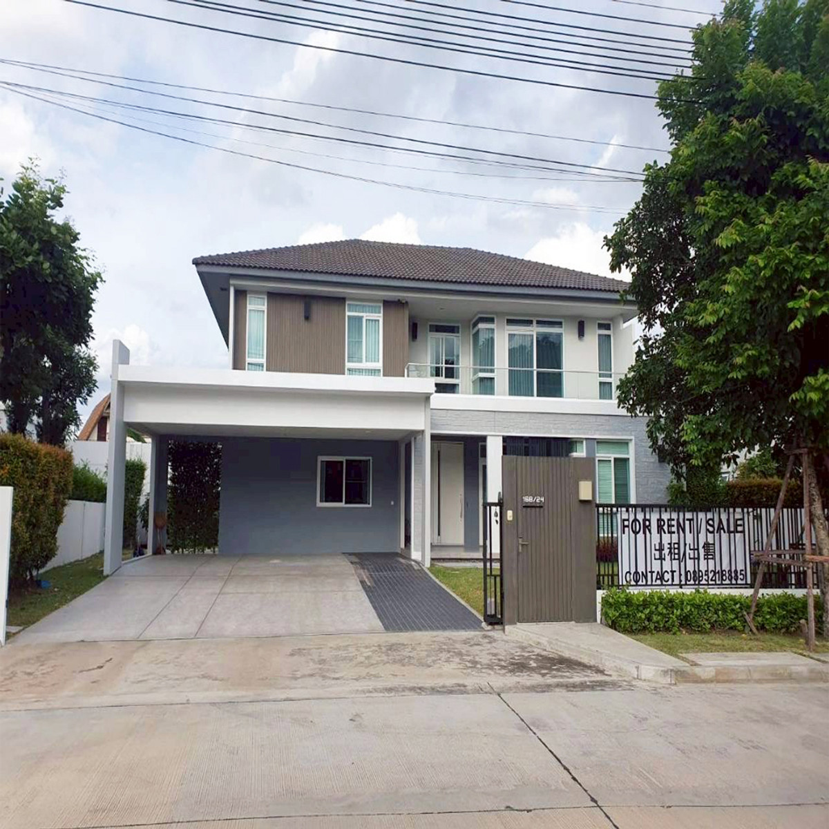 ขายและให้เช่า บ้านเดี่ยว 2ชั้น เนื้อที่ 117.6ตรว. หมู่บ้านมัณฑนา เวสเกต  ใกล้เซ็นทรัลเวสต์เกต – รูปที่ 2