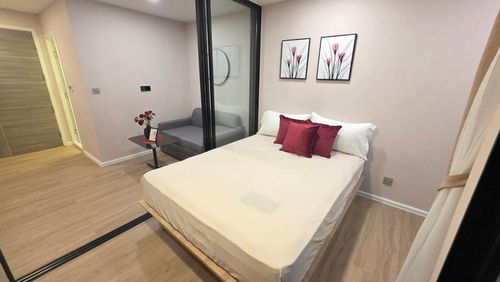 Condo for rent Atmoz Ratchada–Huai Khwang, beautiful room, newly decorated, ready to move in