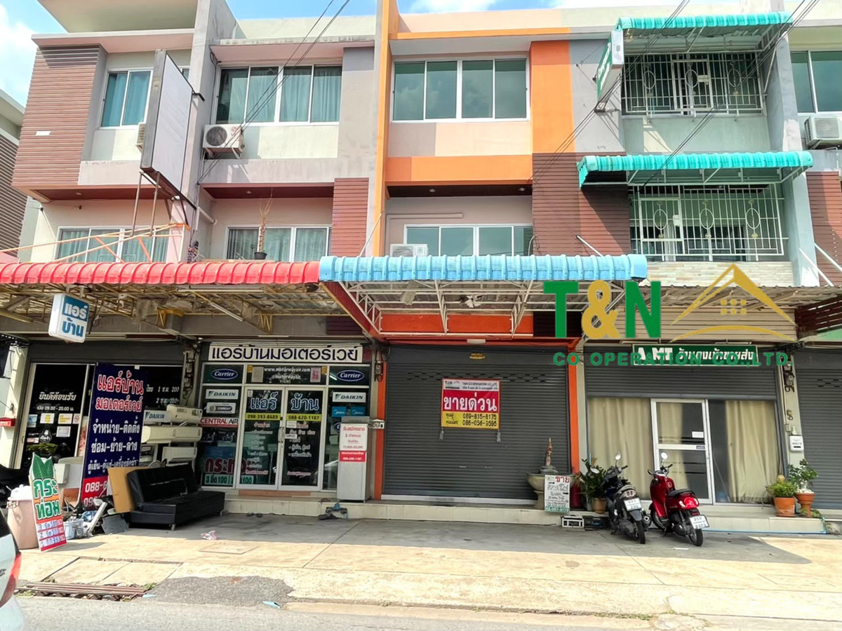 ขายอาคารพาณิชย์ 3 ชั้น ติดถนนโกสุม วัดไผ่เขียว(วัดเวฬุวนาราม) – รูปที่ 3