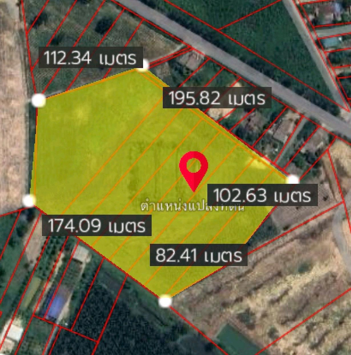 Land for sale in Thung Hiang, Ban Bueng, 24-1-16 rai, very good location, can be sold separately, suitable for a project.