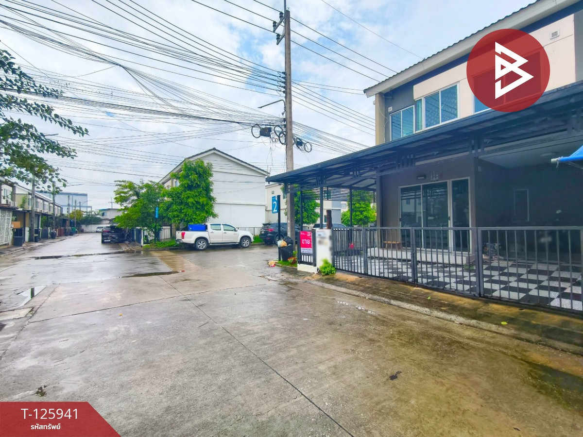 Corner townhouse for sale Pruksa Village 127 Setthakit-Rama 2 Samut Sakhon – รูปที่ 2
