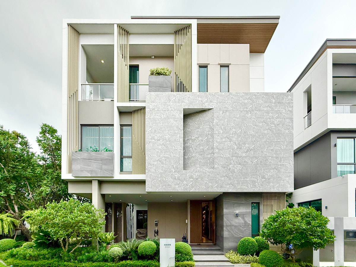 🚀 Gentry Cultivar Rama 9 - (medium size) 3-storey detached house, 440 sq m., 4 bedrooms, 5 bathrooms, 3 parking spaces, 1 maid 092-545-6151 (Tim) 🚀 Gentry Cultivar Rama 9 - (medium size) 3-storey detached house, 440 sq m., 4 bedrooms, 5 bathrooms, 3 parking spaces, 1 maid 092-545-6151 (Tim)