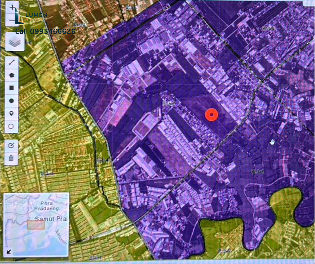 🏭 Rare Industrial Land Opportunity! 101 Rai (Purple Zone) in Suksawat, Samut Prakan 🏭