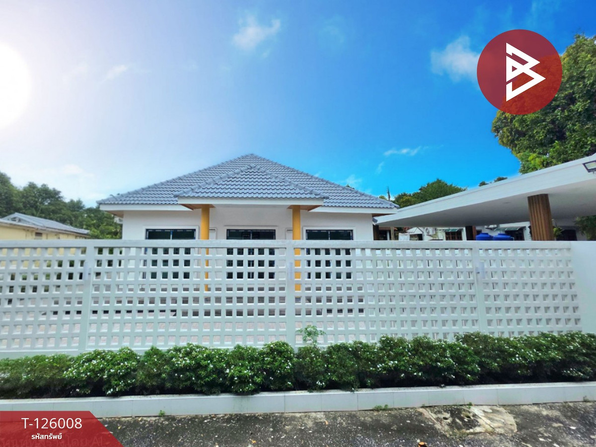 Single-storey detached house for sale, area 1 ngan 44 sq m, Sriracha, Chonburi.