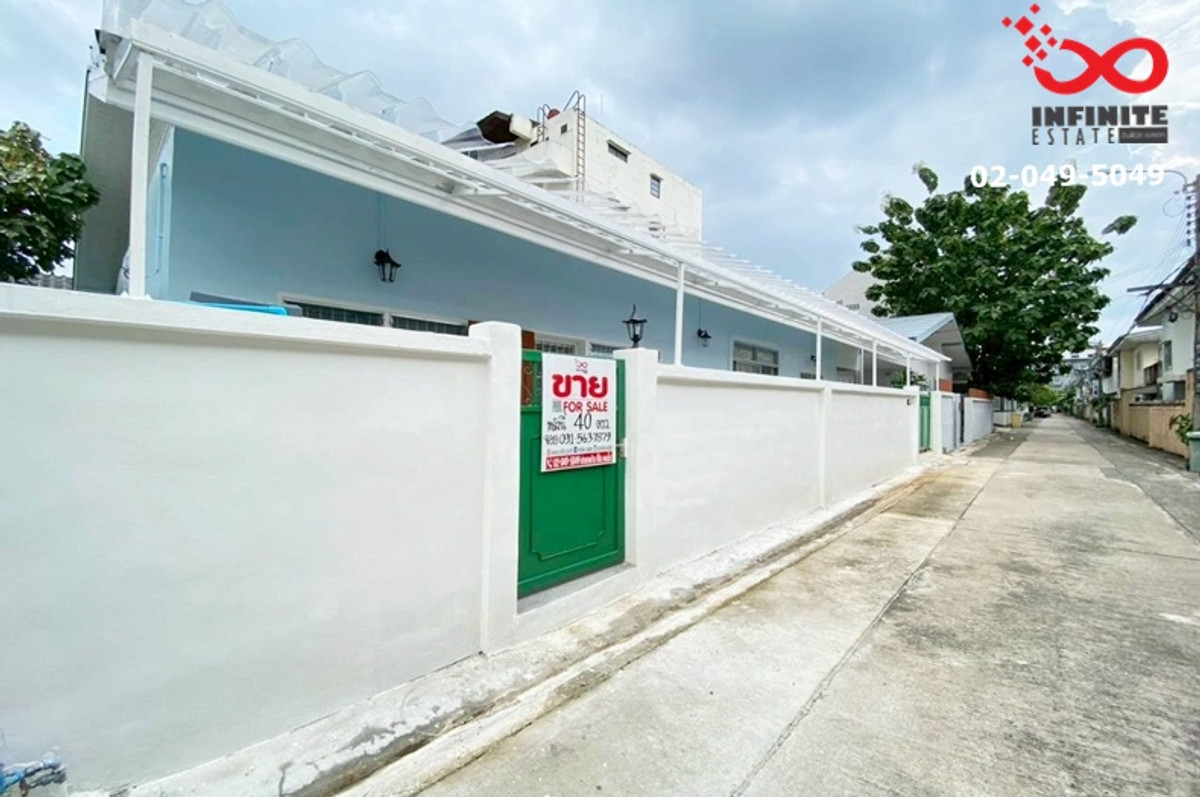 ขายบ้านเดี่ยว 1ชั้น 40ตรว. ถ.สุทธิสาร ซ.วัฒนานิเวศน์ 4 ห้วยขวาง  – รูปที่ 2